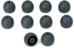 Shure EASFX1-10L Large Gray Soft Flex Sleeves, 5 Pair(Shure Easfx1 10l Large Gray Soft Flex Sleeves 5 Pair)