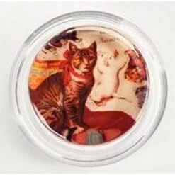 Magic Rosin Vintage Cats Design Rosin, 3G Formula For Violin And Viola(Magic Rosin Svc 3gm Vintage Cats Design Rosin 3g Formula For Violin And Viola)