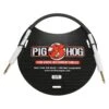 Pig Hog PH1 1ft 1/4-Inch To 1/4-Inch 8mm Instrument Cable(Pig Hog Ph1 1ft 1 4 Inch To 1 4 Inch 8mm Instrument Cable)