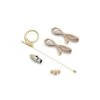 Avlex HS-48ABG 4.6mm Pro Omni-Directional Miniature Condenser Single Ear Hook Headworn Microphone, Beige(Avlex Hs 48abg 4 6mm Pro Omni Directional Miniature Condenser Single Ear Hook Headworn Microphone Beige)