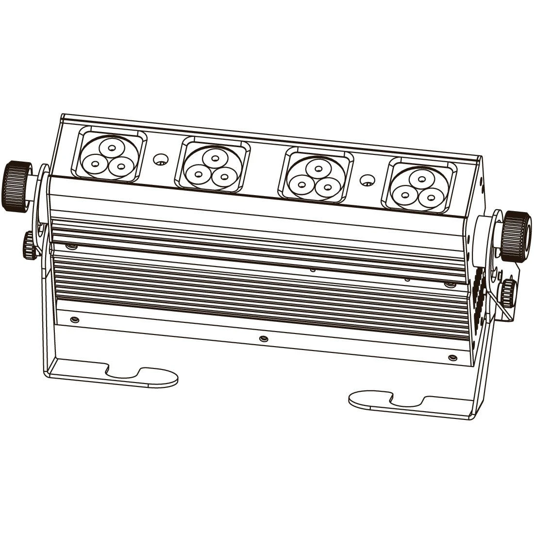 Elation Design LED 36 Tri-Brick 36W Tri-Color LED Fixtures (Used)(Elation Design Led 36 Tri Brick 36w Tri Color Led Fixtures Used) 2 Elation Design LED 36 Tri-Brick 36W Tri-Color LED Fixtures (Used)(Elation Design Led 36 Tri Brick 36w Tri Color Led Fixtures Used) - Image 2