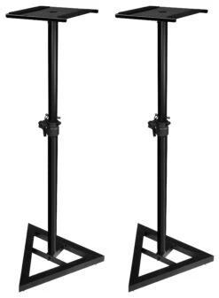 Ultimate Support JS-MS70 JamStands Adjustable Monitor Stand Pair, Black(Ultimate Support Js Ms70 Jamstands Adjustable Monitor Stand Pair Black)