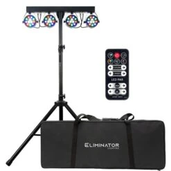 Eliminator Lighting Mini Par Bar Portable LED Par Can System(Eliminator Lighting Mini Par Bar Portable Led Par Can System)