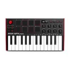 Akai Professional MPK MINI MK3 Portable USB Keyboard, Black(Akai Professional Mpk Mini Mk3 Portable Usb Keyboard Black)