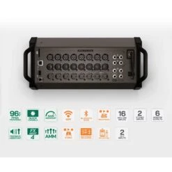 Allen & Heath CQ-20B Ultra-Compact 20-In/8-Out Digital Mixer With Wi-Fi(Allen Heath Cq 20b Ultra Compact 20 In 8 Out Digital Mixer With Wi Fi)