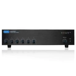 AtlasIED AA400PHD 400W 6‑Input Mixer Amplifier With Push‑Here Diagnostics(Atlasied Aa400phd 400w 6 Input Mixer Amplifier With Push Here Diagnostics)