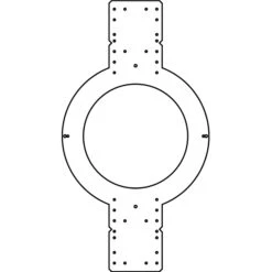 AtlasIED FC‑6MR Construction Mud Ring For 6-Inch Ceiling Speakers, 6-Pack(Atlasied Fc 6mr Construction Mud Ring For 6 Inch Ceiling Speakers 6 Pack)