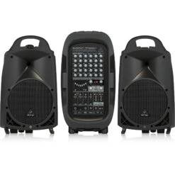 Behringer Europort PPA2000BT Ultra-Compact 2000W 8-Channel Portable PA System With Bluetooth(Behringer Europort Ppa2000bt Ultra Compact 2000w 8 Channel Portable Pa System With Bluetooth)