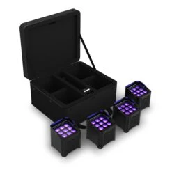 Chauvet DJ Freedom Par H9 IP X4 Battery Operated Hex-Color RGBAW+UV LED PAR Kit(Chauvet Dj Freedom Par H9 Ip X4 Battery Operated Hex Color Rgbaw Uv Led Par Kit)