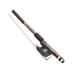 CodaBow DSA4ROR Chroma Diamond SX Violin Bow, Ruby Amber Prismatic With Ruby Winding(Codabow Dsa4ror Chroma Diamond Sx Violin Bow Ruby Amber Prismatic With Ruby Winding)