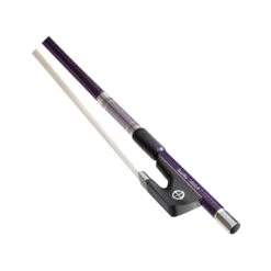 CodaBow SJA4PA Chroma Joule Violin Bow, Amethyst Metallic With Amethyst Winding(Codabow Sja4pa Chroma Joule Violin Bow Amethyst Metallic With Amethyst Winding)