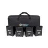 ColorKey AirPar HEX 4 4-Pack Bundle With Hardshell Case(Colorkey Airpar Hex 4 4 Pack Bundle With Hardshell Case)