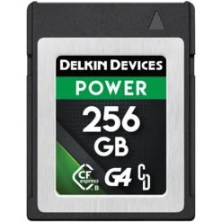 Delkin Devices CFexpresss Power Type B Memory Card, 256GB(Delkin Devices Cfexpresss Power Type B Memory Card 256gb)