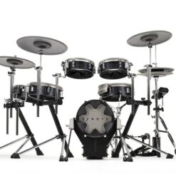 EFNOTE 3X Acoustic Designed Electronic Drum Set, Black Oak Wrap(Efnote 3x Acoustic Designed Electronic Drum Set Black Oak Wrap)