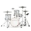EFNOTE 5 Acoustic Designed Electronic Drum Set, White / Sparkle(Artesia Efnote 5 Electronic Drum Kit)