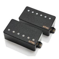 EMG 57/66 TW Set Dual Mode Guitar Pickup, Floyd Rose Spaced, Black(Emg 57 66 Tw Set Dual Mode Guitar Pickup Floyd Rose Spaced Black)