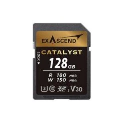 Exascend 128GB Catalyst SDXC, UHS-I, V30 Memory Card(Exascend 128gb Catalyst Sdxc Uhs I V30 Memory Card)