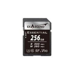 Exascend Essential SDXC, UHS-II, V90 256GB Memory Card(Exascend Essential Sdxc Uhs Ii V90 256gb Memory Card)