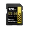 Lexar Professional GOLD Series 2000x SDHC/SDXC UHS-II Memory Card, 64GB(Lexar Professional Gold Series 2000x Sdhc Sdxc Uhs Ii Memory Card 64gb)