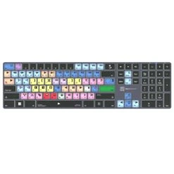 Logickeyboard TITAN Wireless Backlit Keyboard For Avid Media Composer Classic, US Windows(Logickeyboard Titan Wireless Backlit Keyboard For Avid Media Composer Classic Us Windows)