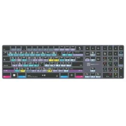 Logickeyboard TITAN Wireless Backlit Keyboard For DaVinci Resolve, US Windows(Logickeyboard Titan Wireless Backlit Keyboard For Davinci Resolve Us Windows)