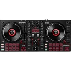 Numark Mixtrack Platinum FX 4‑Deck DJ Controller With Jog Wheel Displays(Numark Mixtrack Platinum Fx 4 Deck Dj Controller With Jog Wheel Displays)