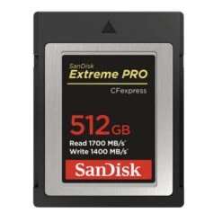 SanDisk Extreme PRO CFExpress Card Type B, 512GB(Sandisk Extreme Pro Cfexpress Card Type B 512gb)