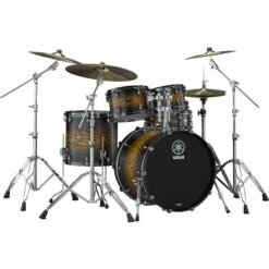 Yamaha Live Custom Hybrid Oak Series Acoustic Multi-Piece Drum Kit(Yamaha Live Custom Hybrid Oak Series Acoustic Multi Piece Drum Kit) -AVL Gear Outlet 1 yamaha live custom hybrid oak earth sunburst