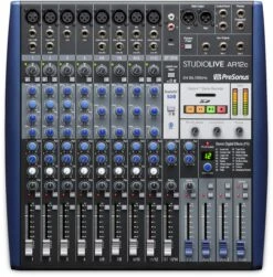PreSonus StudioLive AR12c 14-Channel USB-C Audio Interface, Analog Mixer And Stereo SD Recorder(Presonus Studiolive Ar12c 14 Channel Usb C Audio Interface Analog Mixer And Stereo Sd Recorder)
