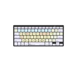 Logickeyboard Dyslexie MAC Bluetooth Mini Keyboard, US English(Logickeyboard Lkb Dyslex Bton Us Dyslexie Mac Bluetooth Mini Keyboard Us English)