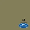 Savage 107-Inch X 50-Yards Widetone Seamless Background Paper, Olive Green(Savage 34 50 107 Inch X 50 Yards Widetone Seamless Background Paper Olive Green)