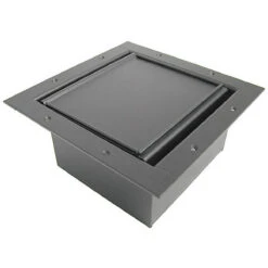 Ace Backstage Co. 122CLBK Full Stage Pocket Carpet Lid Textured Black Finish(Ace Backstage Co 122clbk Full Stage Pocket Carpet Lid Textured Black Finish)