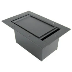 Ace Backstage Co. 123CLBK Half Stage Pocket Carpet Lid Textured Black Finish(Ace Backstage Co 123clbk Half Stage Pocket Carpet Lid Textured Black Finish)