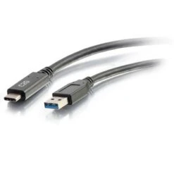 C2G 28831 USB-C Male To USB-A Male SuperSpeed USB 5Gbps Cable, Black, 3-Feet(C2g 28831 Usb C Male To Usb A Male Superspeed Usb 5gbps Cable Black 3 Feet)