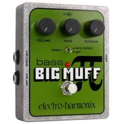 Electro-Harmonix Bass Big Muff Pi Distortion / Sustainer Pedal(Electro Harmonix Bass Big Muff Pi Distortion Sustainer Pedal)