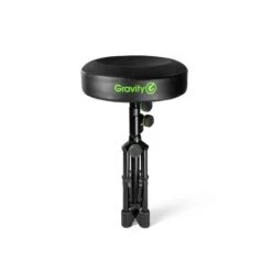 Gravity FD SEAT 1 Round Musicians Stool Foldable, Adjustable Height (Used)(Gravity Fd Seat 1 Round Musicians Stool Foldable Adjustable Height Used) -AVL Gear Outlet 12fdseat1 dc642de5 642b 46f1 9f7e 6568f52e554e