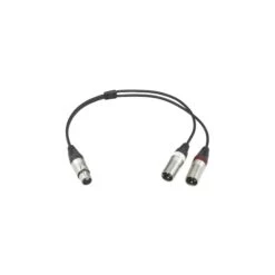 Sony EC0-5X5F3M 16-Inch 5-Pin To Dual 3-Pin XLR Cable For ECM-680S(Sony Ec0 5x5f3m 16 Inch 5 Pin To Dual 3 Pin Xlr Cable For Ecm 680s)