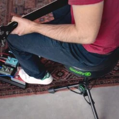 Gravity FD SEAT 1 Round Musicians Stool Foldable, Adjustable Height (Used)(Gravity Fd Seat 1 Round Musicians Stool Foldable Adjustable Height Used) -AVL Gear Outlet 16fdseat1 277fb05e 8124 4a7d ac74 cb270c2c3e56