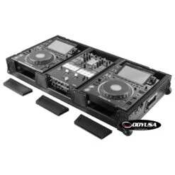 Odyssey DJ Case For 10-Inch DJ Mixers And 2 Pioneer CDJ-3000(Odyssey 810134 Dj Case For 10 Inch Dj Mixers And 2 Pioneer Cdj 3000)