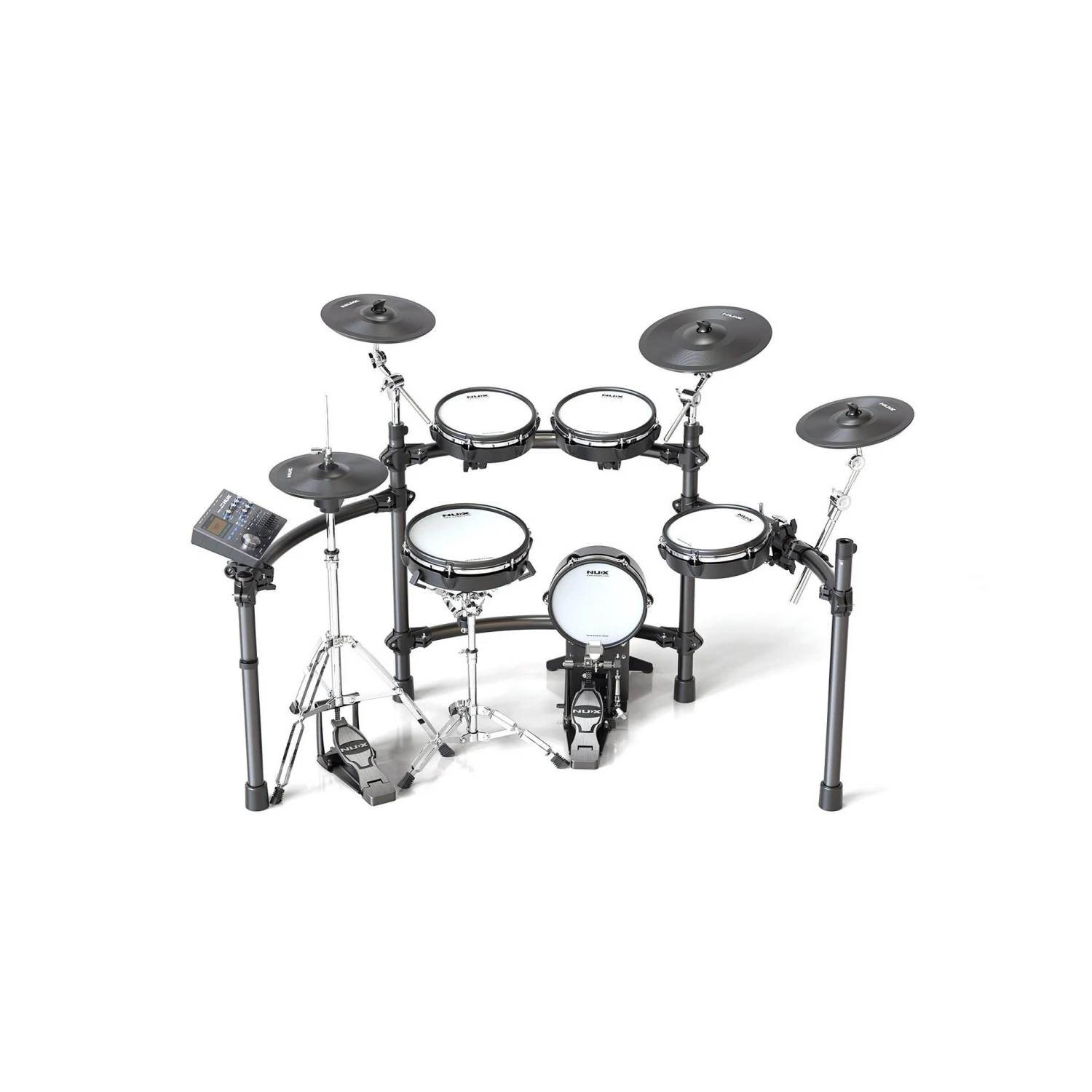 Nux DM-8 Remo Mesh-Head Electronic Drum Kit(Nux Dm 8 Remo Mesh Head Electronic Drum Kit) 1 Nux DM-8 Remo Mesh-Head Electronic Drum Kit(Nux Dm 8 Remo Mesh Head Electronic Drum Kit)
