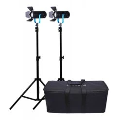 Dracast DRBR600B2LSK Boltray Plus 600 Bi-Color 2 Light Kit With Dual NP-F Battery Plates(Dracast Drbr600b2lsk Boltray Plus 600 Bi Color 2 Light Kit With Dual Np F Battery Plates)