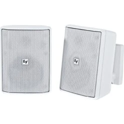 Electro-Voice EVID-S4.2 4 Inch Install Cabinet Speaker Pair, White(Electro Voice Evid S4 2w 4 Inch Install Cabinet Speaker Pair White)