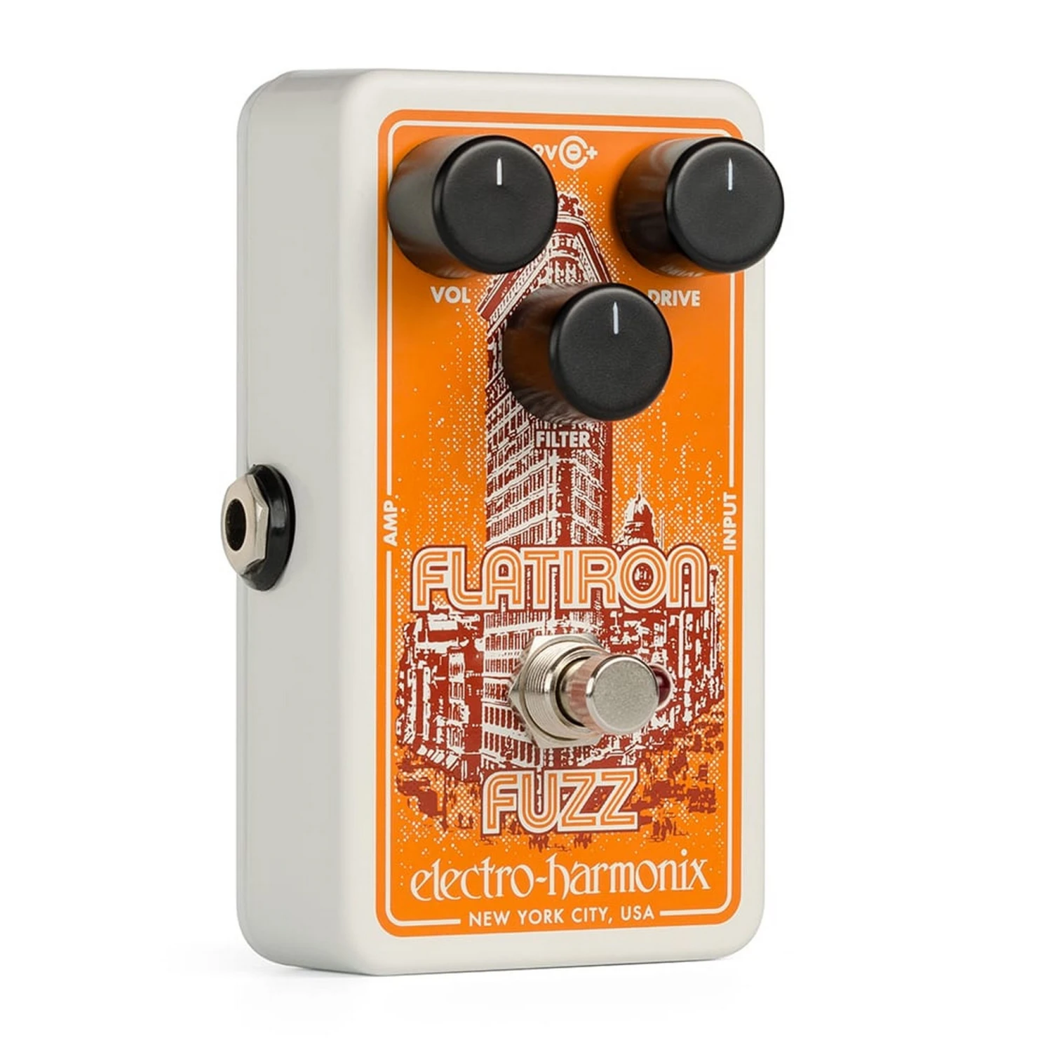 Electro-Harmonix Flatiron Fuzz/Distortion Effects Pedal(Electro Harmonix Flatiron Fuzz Distortion Effects Pedal) 1 Electro-Harmonix Flatiron Fuzz/Distortion Effects Pedal(Electro Harmonix Flatiron Fuzz Distortion Effects Pedal)