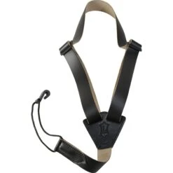 Levy's 1-Inch Wide Black Genuine Leather Classical/ukulele Strap(Levys M20l Blk 1 Inch Wide Black Genuine Leather Classical Ukulele Strap)