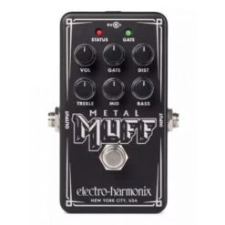 Electro-Harmonix NANO METAL MUFF Distortion Pedal With Noise Gate(Electro Harmonix Nano Metal Muff Distortion Pedal With Noise Gate)