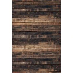 Savage 5 X 7-Foot Printed Vinyl Background, Worn Brown Wood(Savage 5 X 7 Foot Printed Vinyl Background Worn Brown Wood)