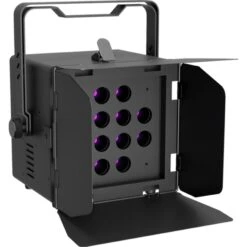 Blizzard Lighting UVonix Blackstar 120 Watt UV LED Blacklight With Barndoors(Blizzard Lighting Uvonix Blackstar 120 Watt Uv Led Blacklight With Barndoors)