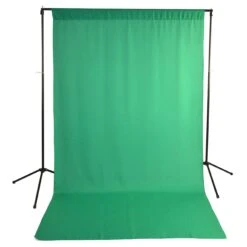 Savage 5 X 9-Foot Wrinkle-Resistant Polyester Background Economy Stand Kit, Green(Savage 59 9946 5 X 9 Foot Wrinkle Resistant Polyester Background Economy Stand Kit Green)
