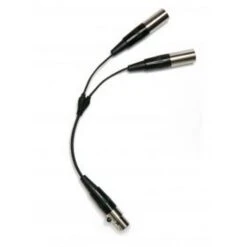 Point Source Audio YSH 2 Microphone Combiner For Point Source Audio TA4F Shure-Terminated Microphones(Point Source Audio Ysh 2 Microphone Combiner For Point Source Audio Ta4f Shure Terminated Microphones)