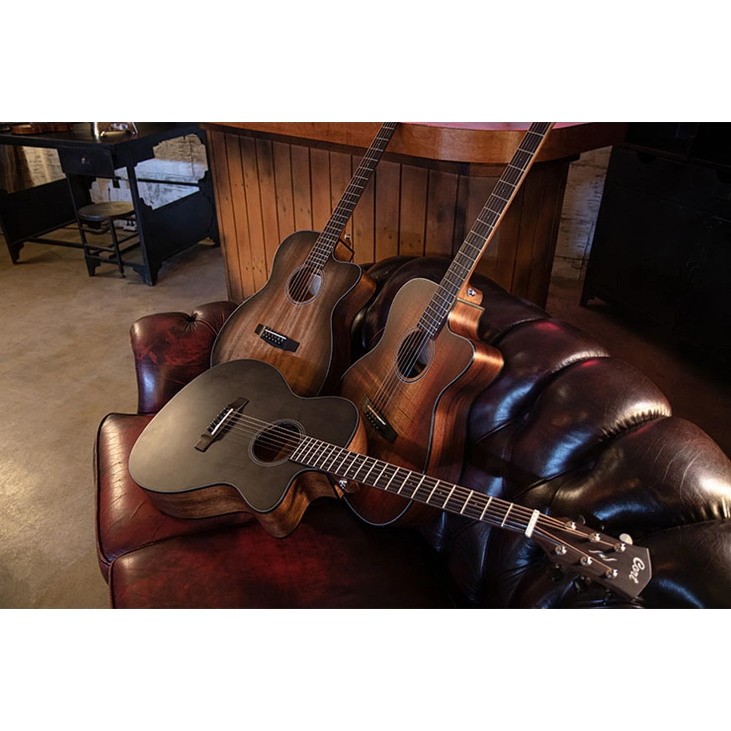 Cort CORE OC Acoustic-Electric Guitar, Core, Blackwood(Cort Core Oc Acoustic Electric Guitar Core Blackwood) 3 Cort CORE OC Acoustic-Electric Guitar, Core, Blackwood(Cort Core Oc Acoustic Electric Guitar Core Blackwood) - Image 3